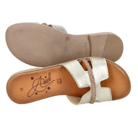 Ariel Mujer Zapatilla baja 17288 Platino
