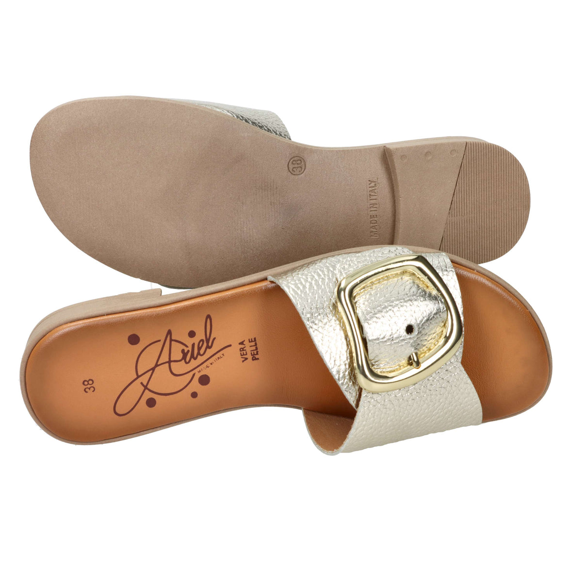 Ariel Mujer Zapatilla baja 17080 Platino