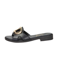 Ariel Mujer Zapatilla baja 17243 Negro/Oro