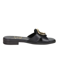 Ariel Mujer Zapatilla baja 17243 Negro/Oro