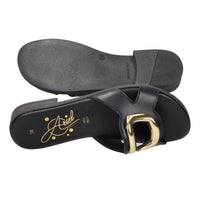 Ariel Mujer Zapatilla baja 17243 Negro/Oro