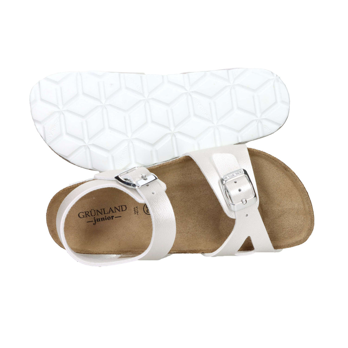 Grunland Niñas y chicas Sandalia SB0646-40 Perla