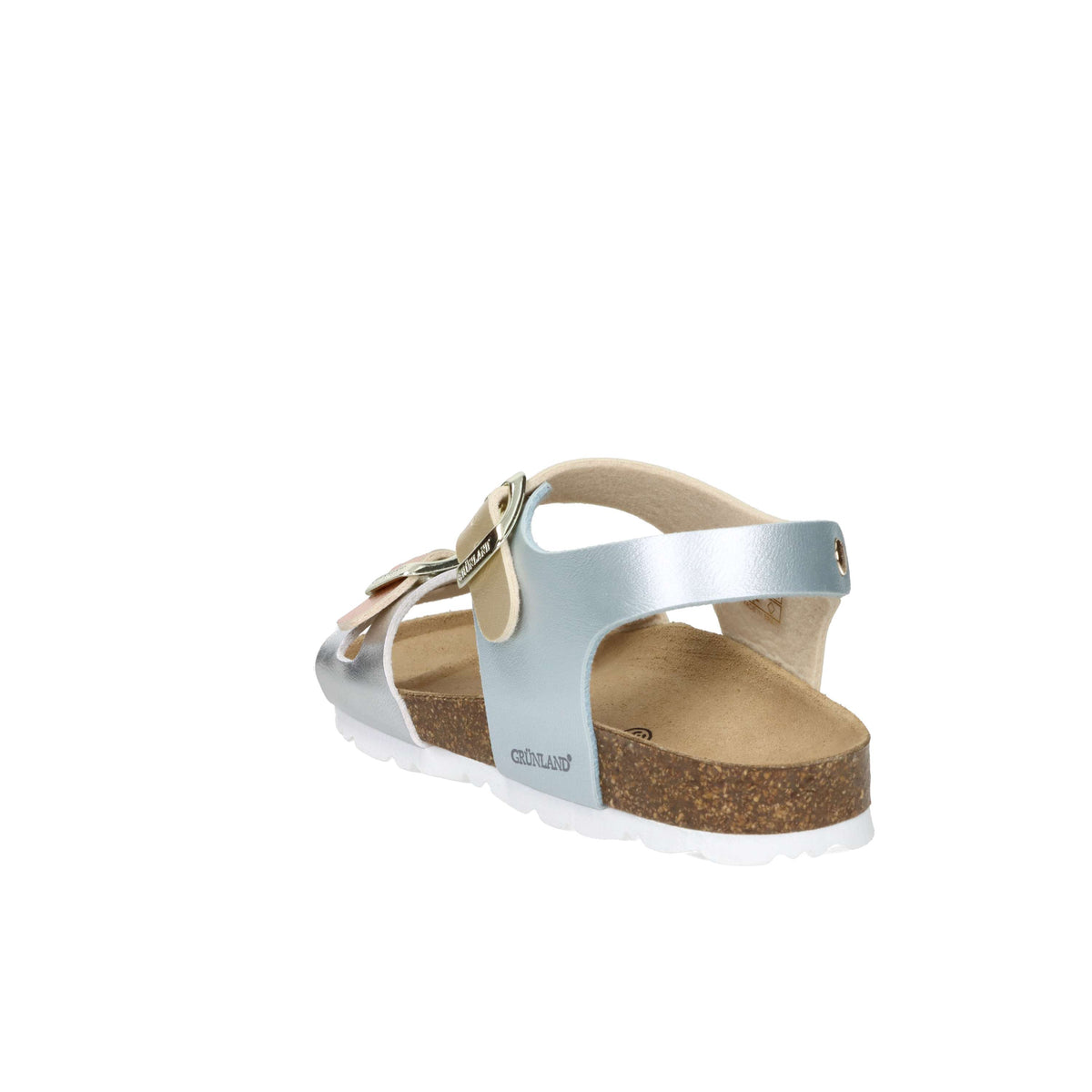 Grunland Bambine e ragazze Sandalo SB0646-40 Argento