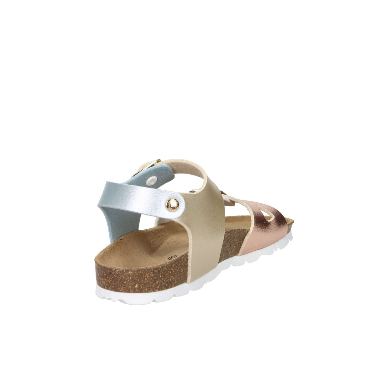 Grunland Bambine e ragazze Sandalo SB0646-40 Argento