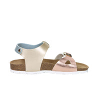 Grunland Bambine e ragazze Sandalo SB0646-40 Argento