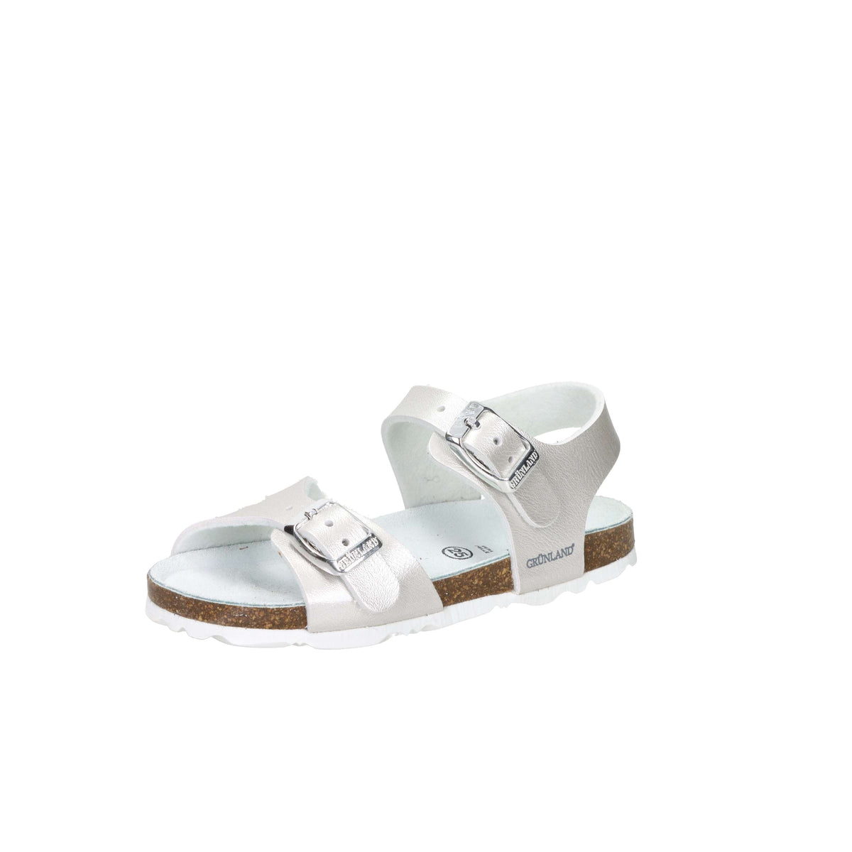 Grunland Niñas y chicas Sandalia SB0392-40 Plata