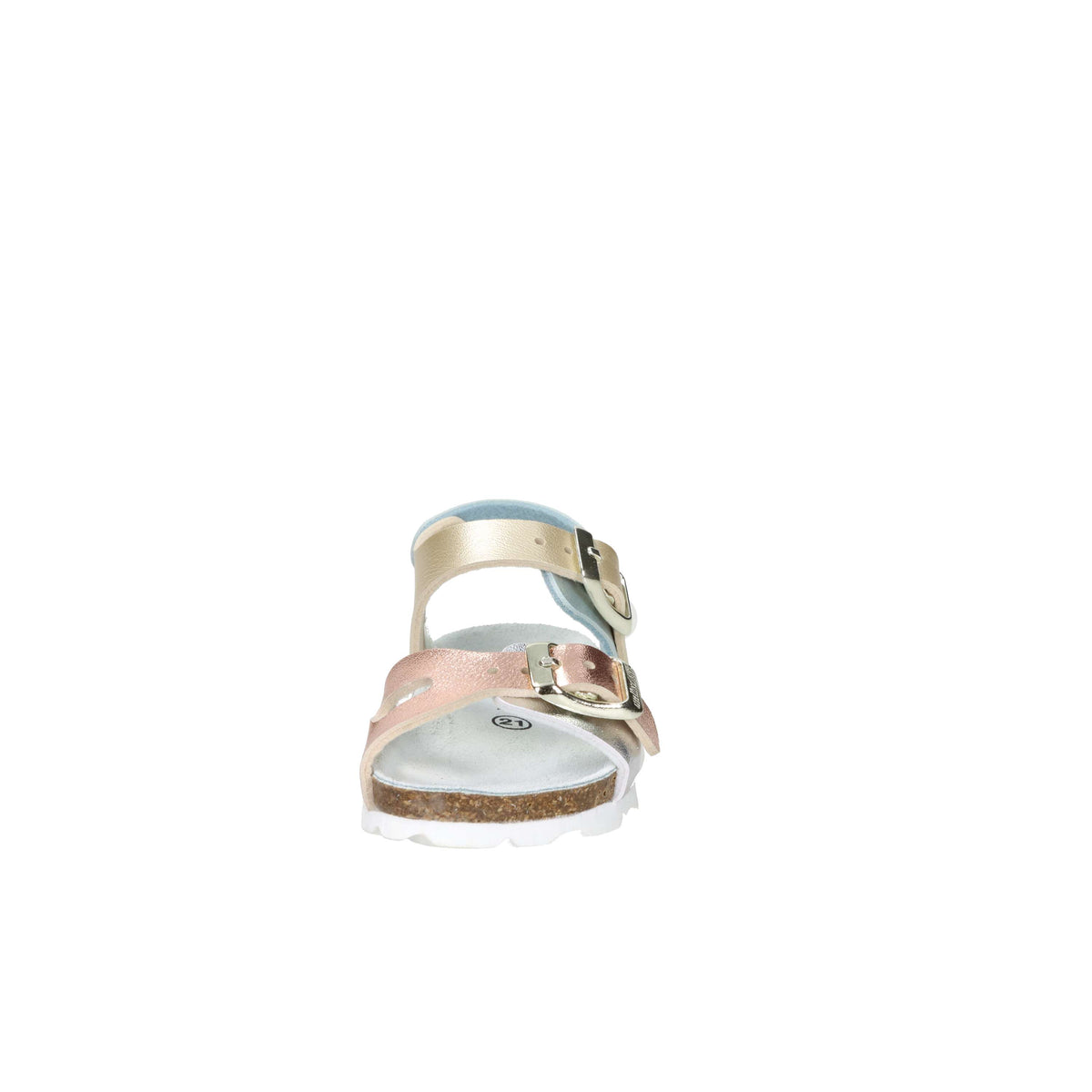 Grunland Niñas y chicas Sandalia SB0392-40 Plata/Rosa