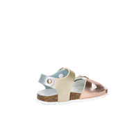 Grunland Niñas y chicas Sandalia SB0392-40 Plata/Rosa