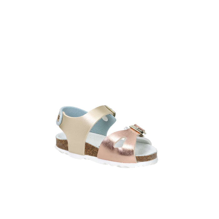 Grunland Filles et jeunes filles Sandale SB0392-40 Argent/Rose