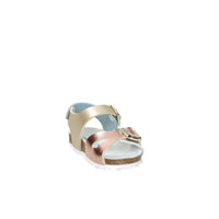Grunland Niñas y chicas Sandalia SB0392-40 Plata/Rosa