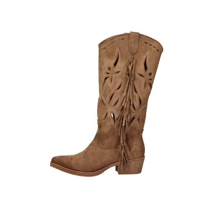 Crichic Femme Bottines à talons 3601-1 Marron