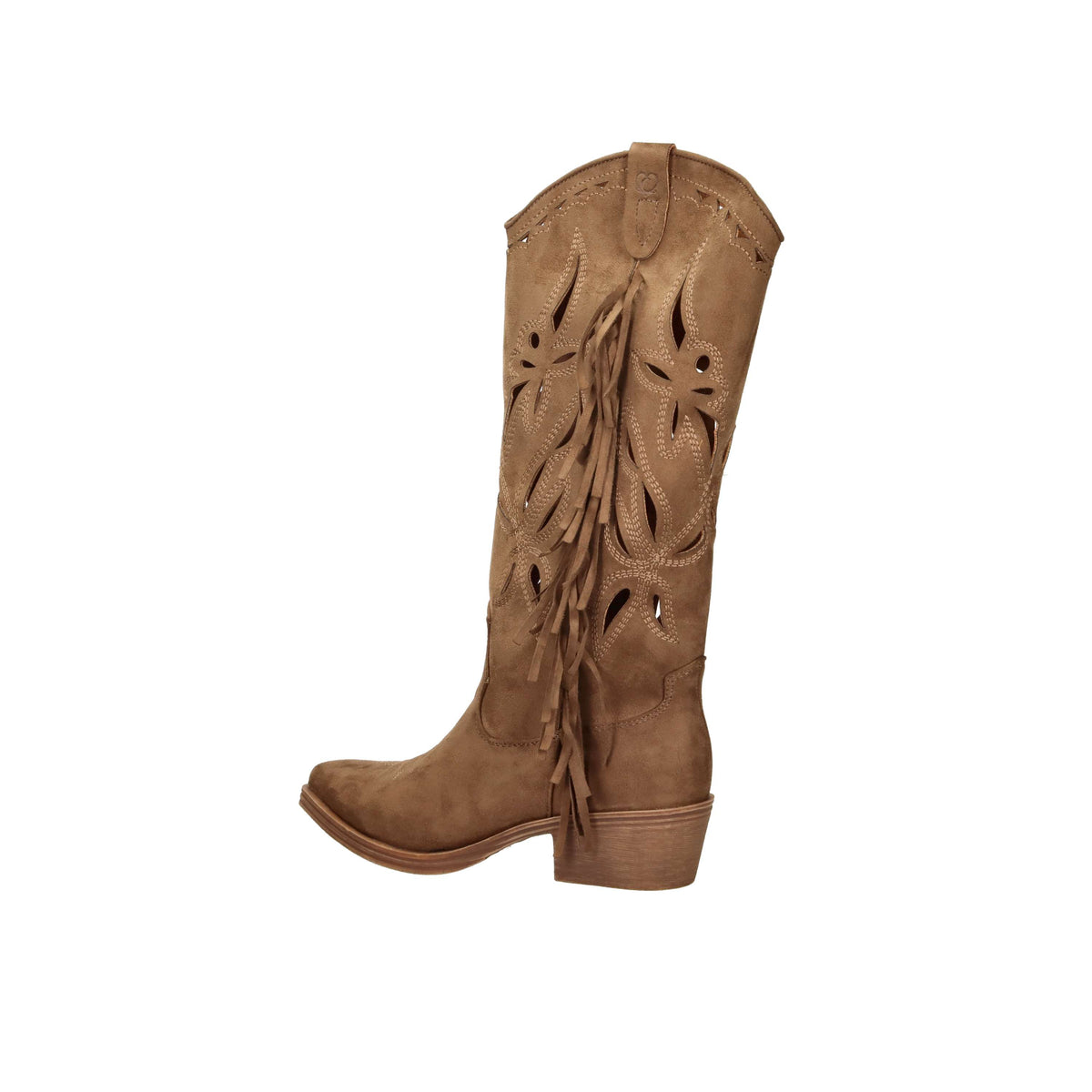 Crichic Damen Stiefeletten mit Absatz 3601-1 Braun