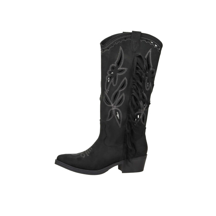 Crichic Femme Bottines à talon 3601-1 Noir