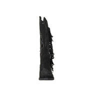Crichic Damen Stiefeletten mit Absatz 3601-1 Schwarz