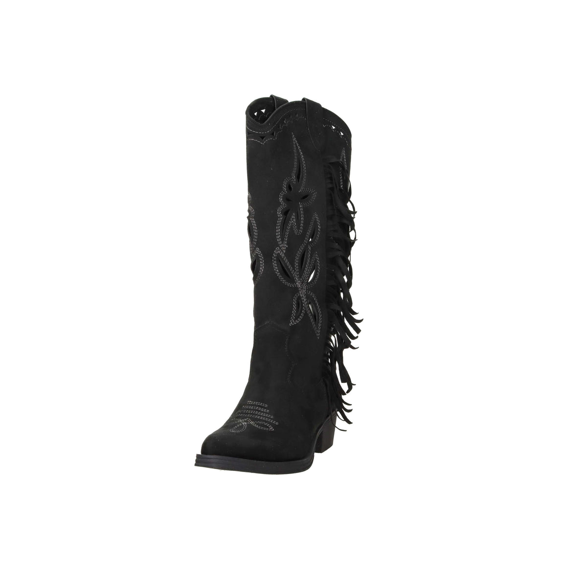 Crichic Donna Stivaletti con tacco 3601-1 Nero