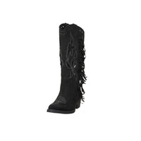 Crichic Donna Stivaletti con tacco 3601-1 Nero