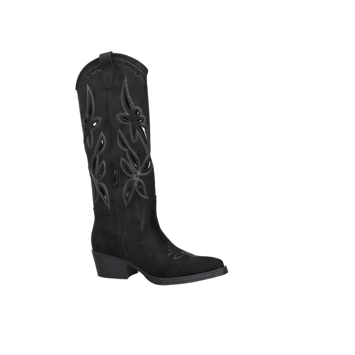 Crichic Femme Bottines à talon 3601-1 Noir