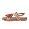 Carmela Donna Sandale plat 163198 Cuir