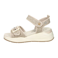 Carmela Mujer Sandalia con cuña 163268 Beige