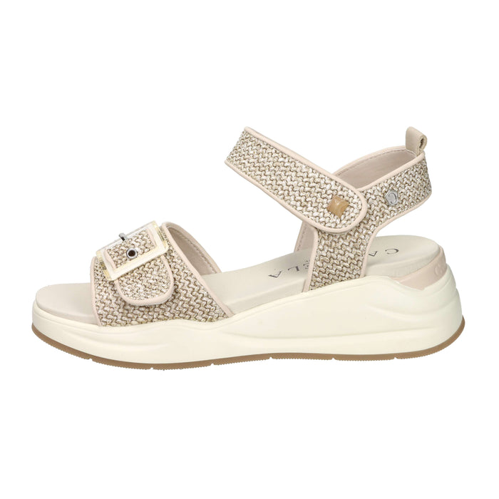 Carmela Femme Sandale compensée 163268 Beige