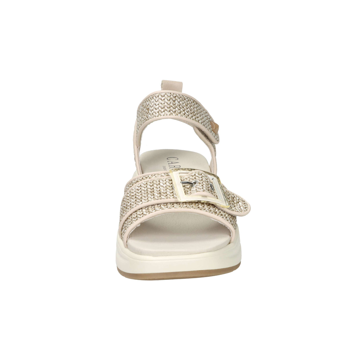Carmela Mujer Sandalia con cuña 163268 Beige