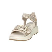 Carmela Mujer Sandalia con cuña 163268 Beige