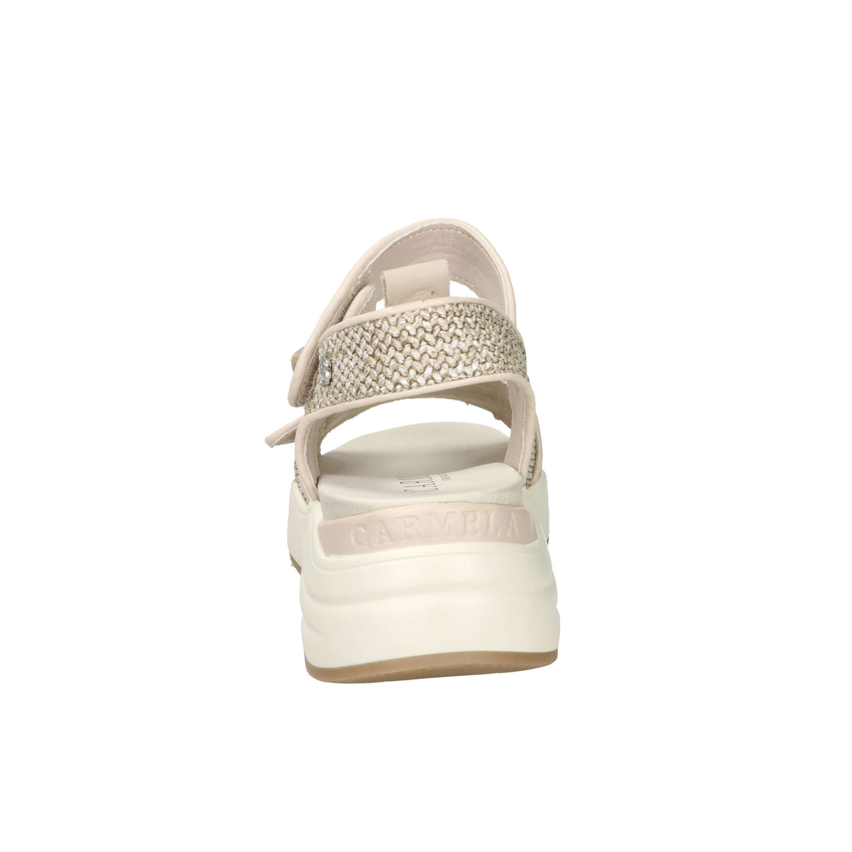 Carmela Mujer Sandalia con cuña 163268 Beige