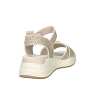 Carmela Mujer Sandalia con cuña 163268 Beige