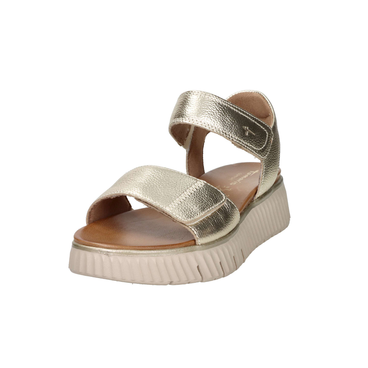 Tamaris Damen flache Sandale 8-88720-44 Gold