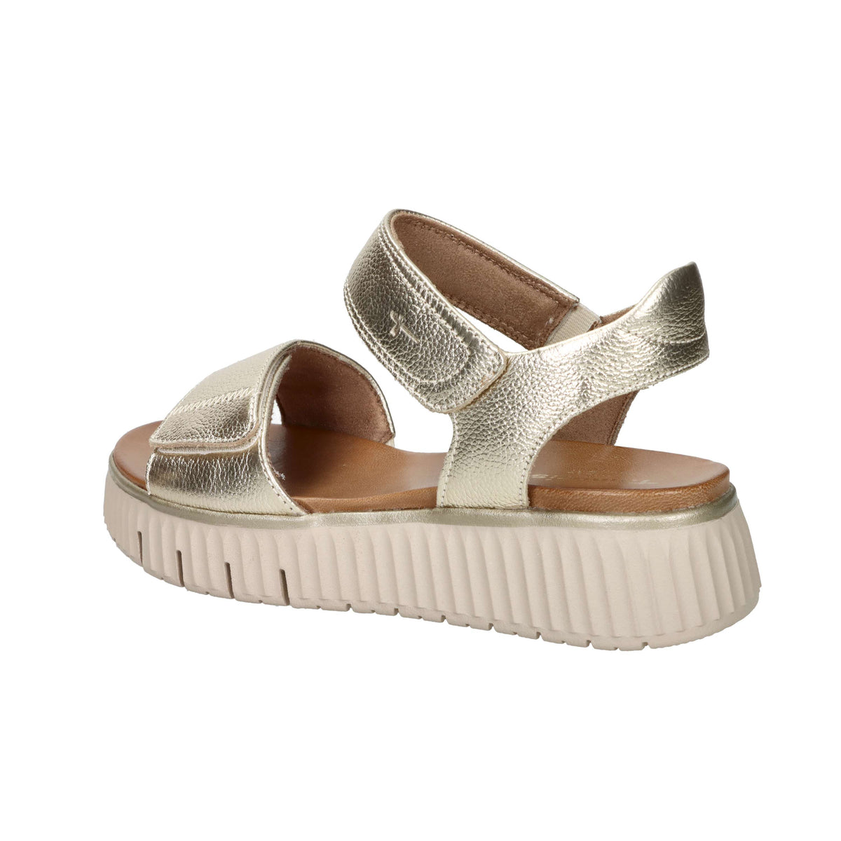 Tamaris Damen flache Sandale 8-88720-44 Gold