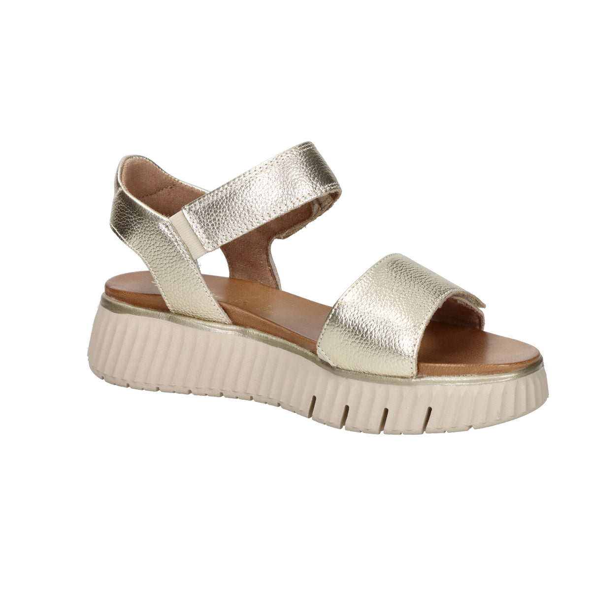 Tamaris Damen flache Sandale 8-88720-44 Gold