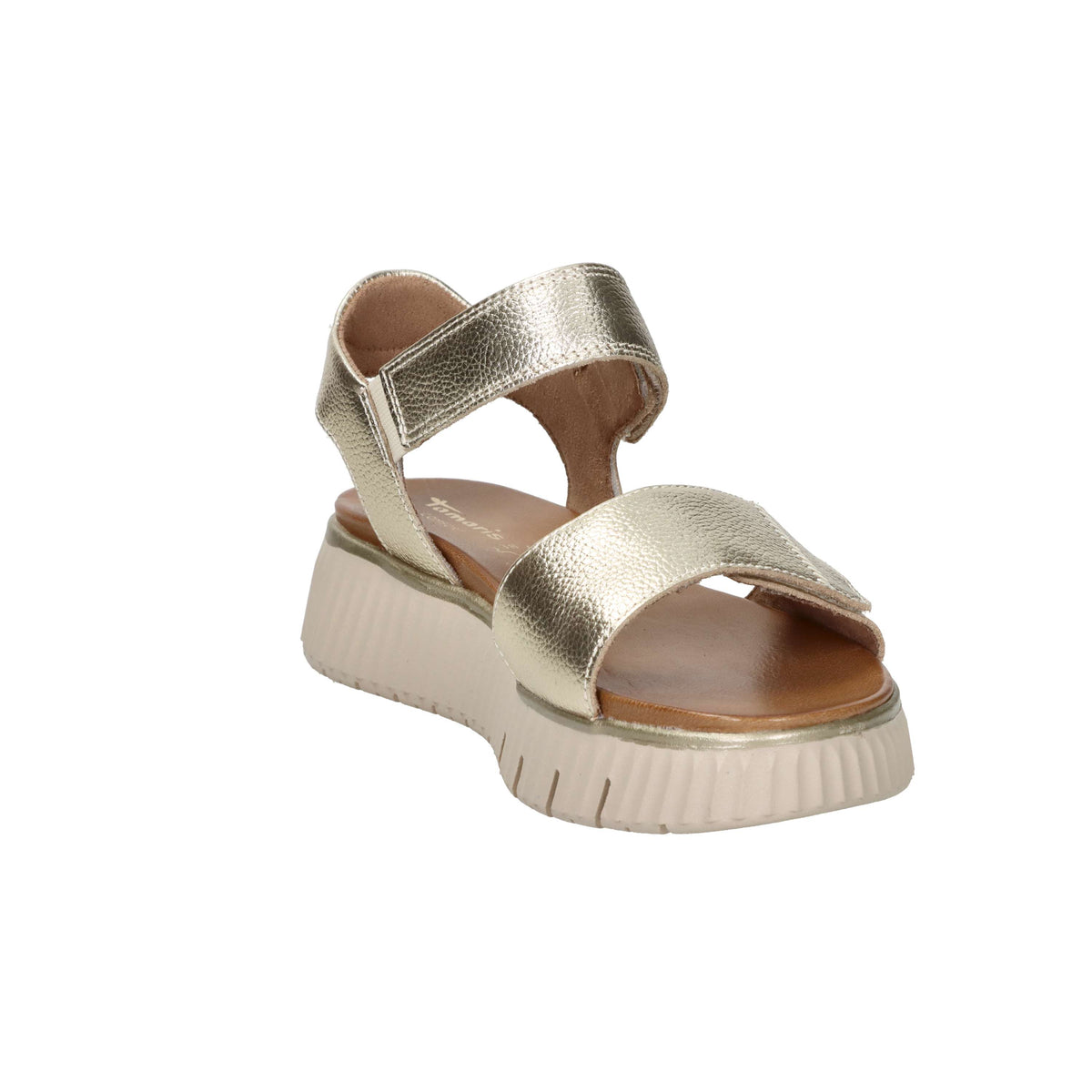 Tamaris Damen flache Sandale 8-88720-44 Gold