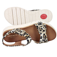 Tamaris Mujer Sandalia baja 8-88721-44 Leopardo