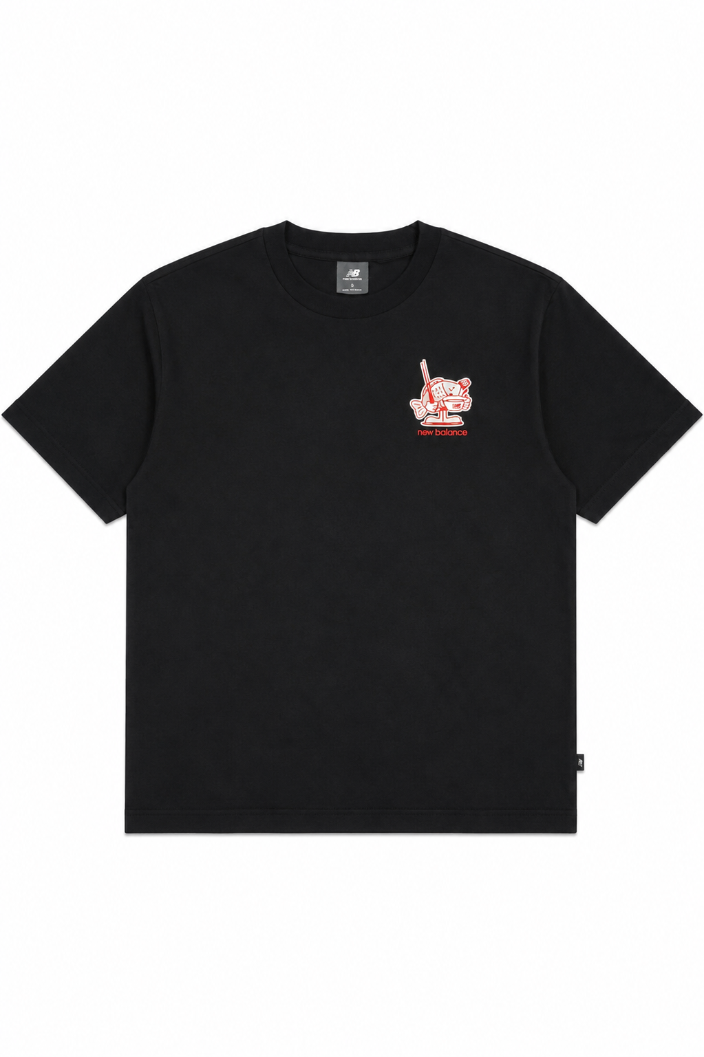 New Balance Uomo T-shirt MT61H51D Nero