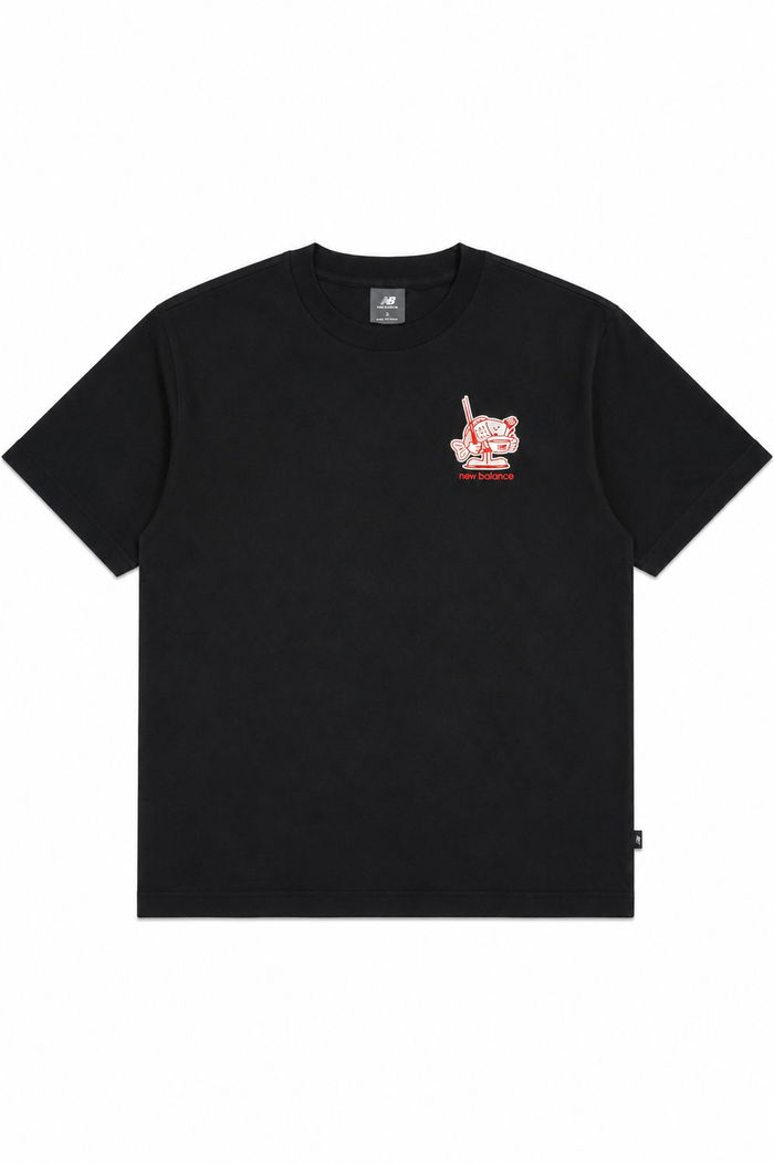 New Balance Uomo T-shirt MT61H51D Nero
