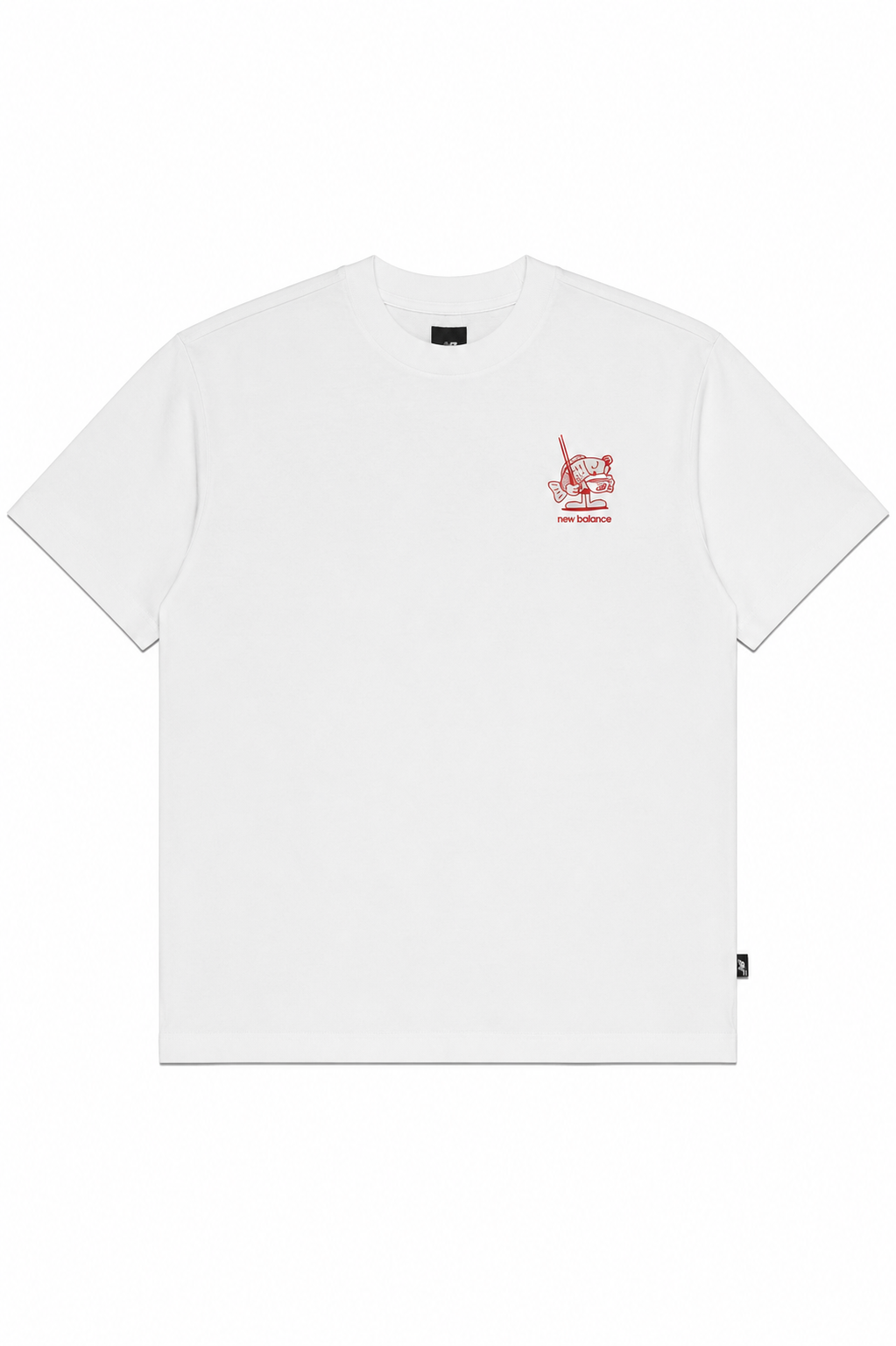 New Balance Uomo T-shirt MT61H51D Bianco
