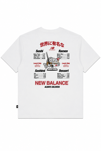New Balance Uomo T-shirt MT61H51D Bianco