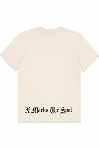 Richmond X Uomo T-shirt UMP26028TS Panna