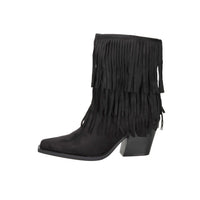 Crichic Donna Stivaletti tacco 3602-1 Nero