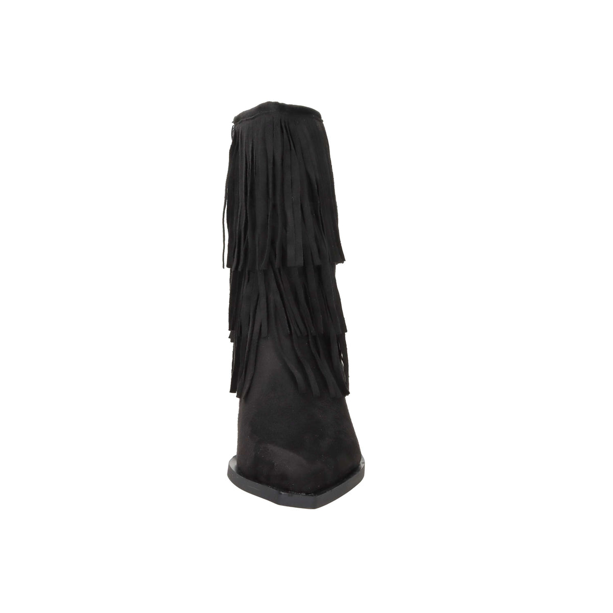 Crichic Donna Stivaletti tacco 3602-1 Nero