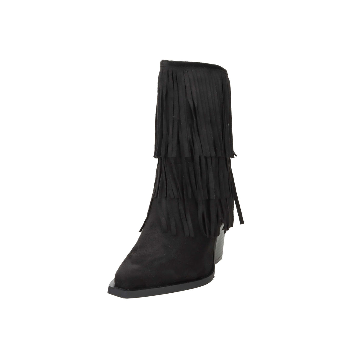 Crichic Donna Stivaletti tacco 3602-1 Nero