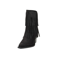 Crichic Donna Stivaletti tacco 3602-1 Nero