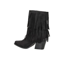 Crichic Femme Bottines talon 3602-1 Noir