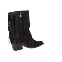 Crichic Donna Stivaletti tacco 3602-1 Nero