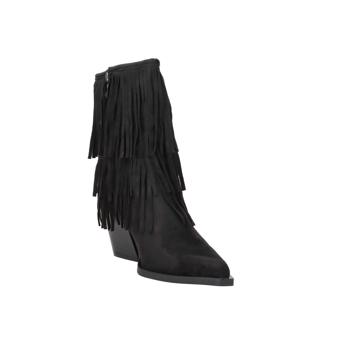 Crichic Donna Stivaletti tacco 3602-1 Nero