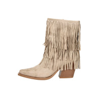 Crichic Femme Bottines talon 3602-01 Tourterelle