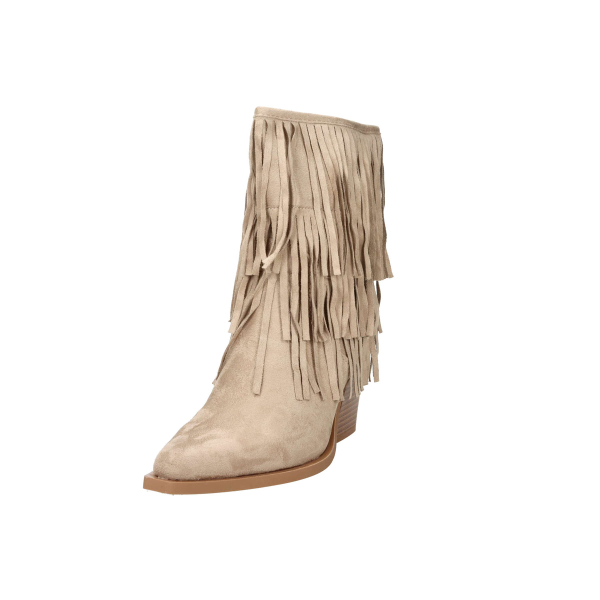 Crichic Femme Bottines talon 3602-01 Tourterelle