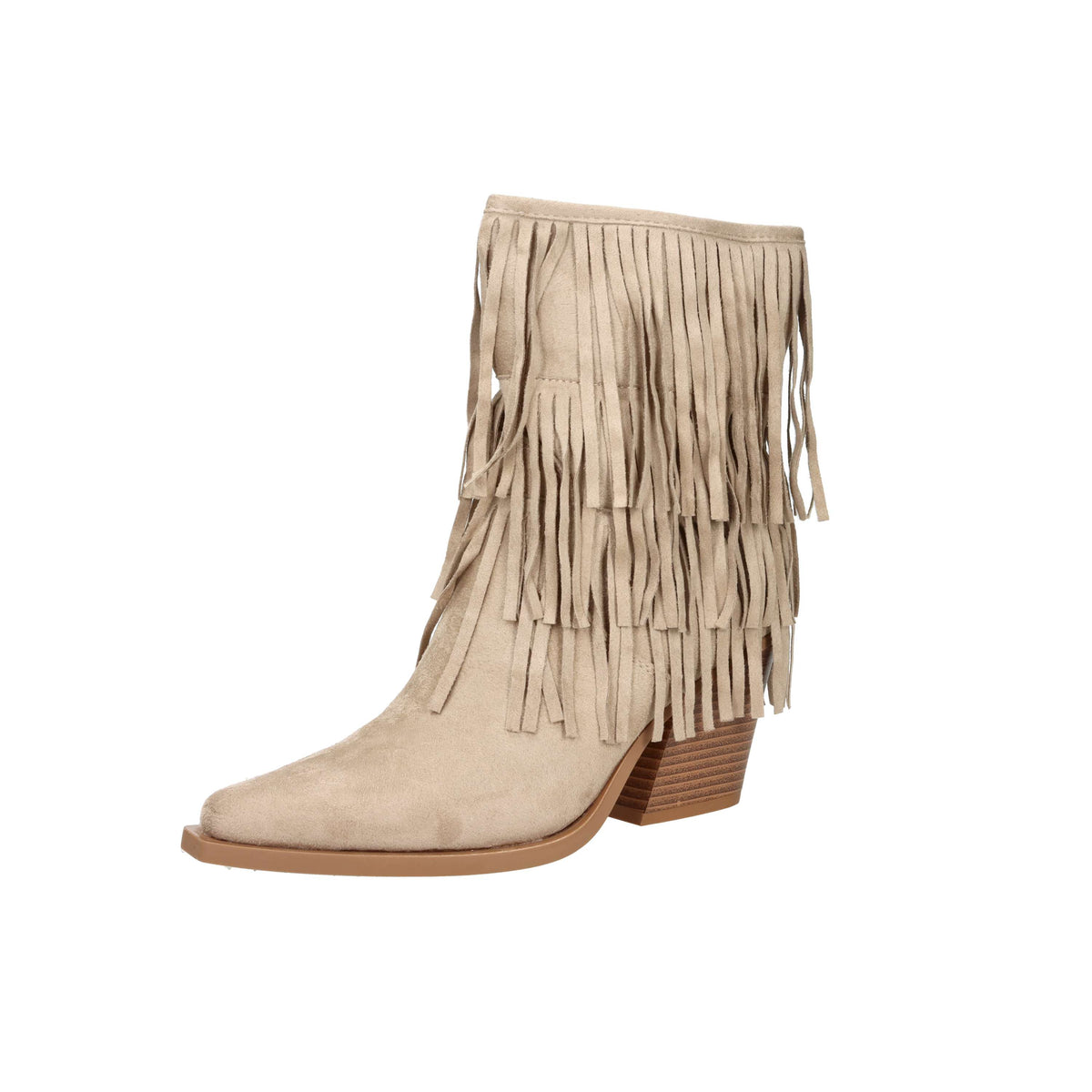 Crichic Femme Bottines talon 3602-01 Tourterelle