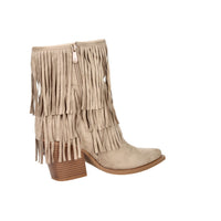 Crichic Femme Bottines talon 3602-01 Tourterelle