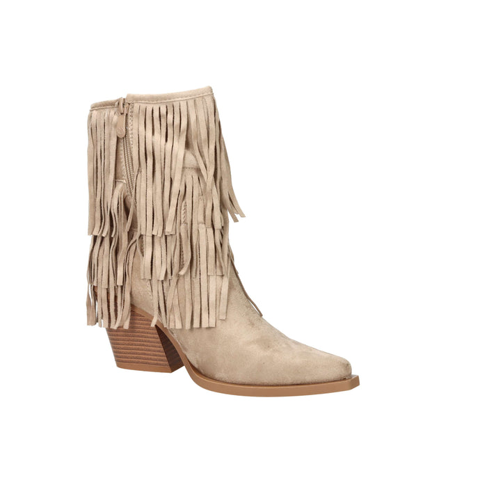 Crichic Femme Bottines talon 3602-01 Tourterelle